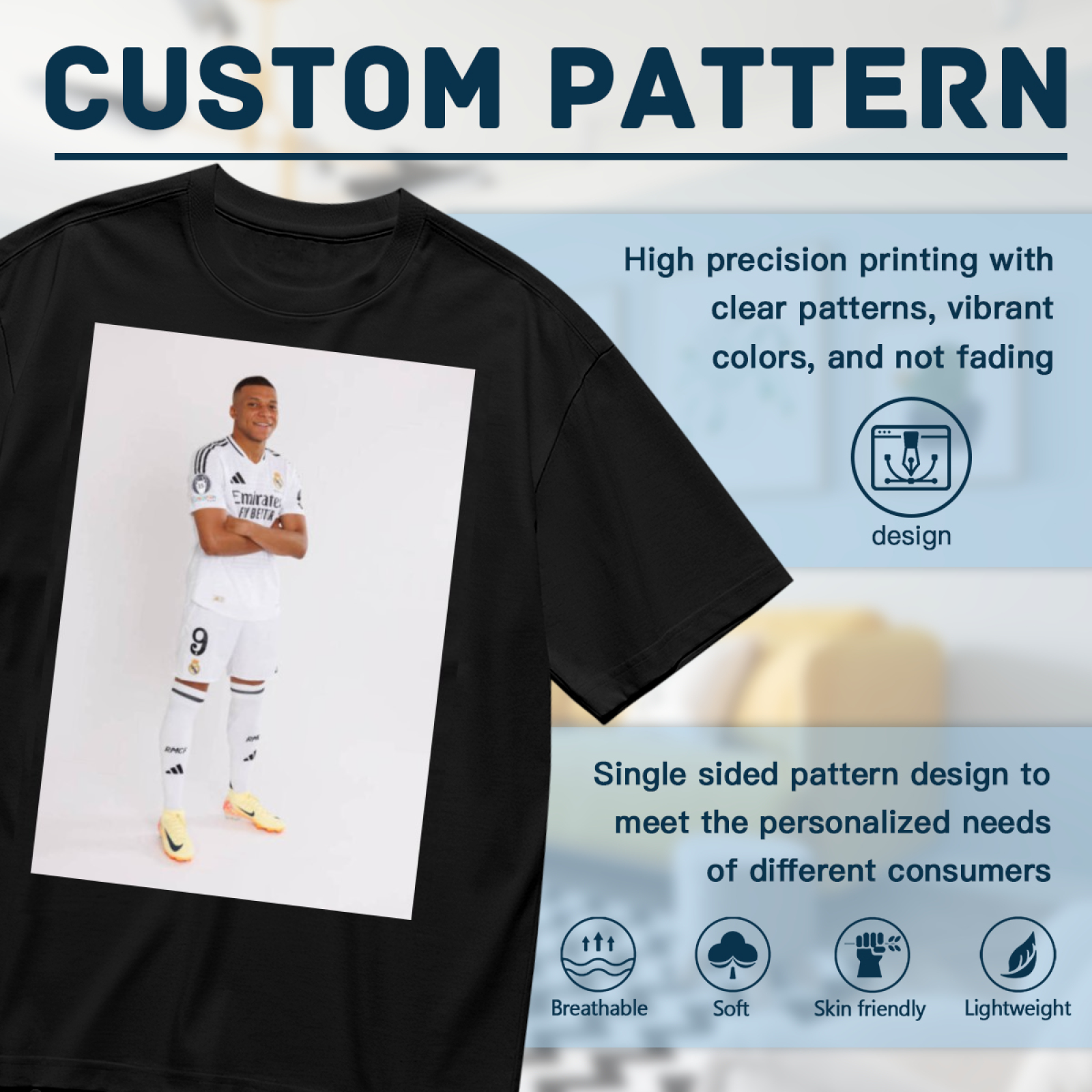 Football Glory Legacy Tee Show Your Support for the Beautiful Game