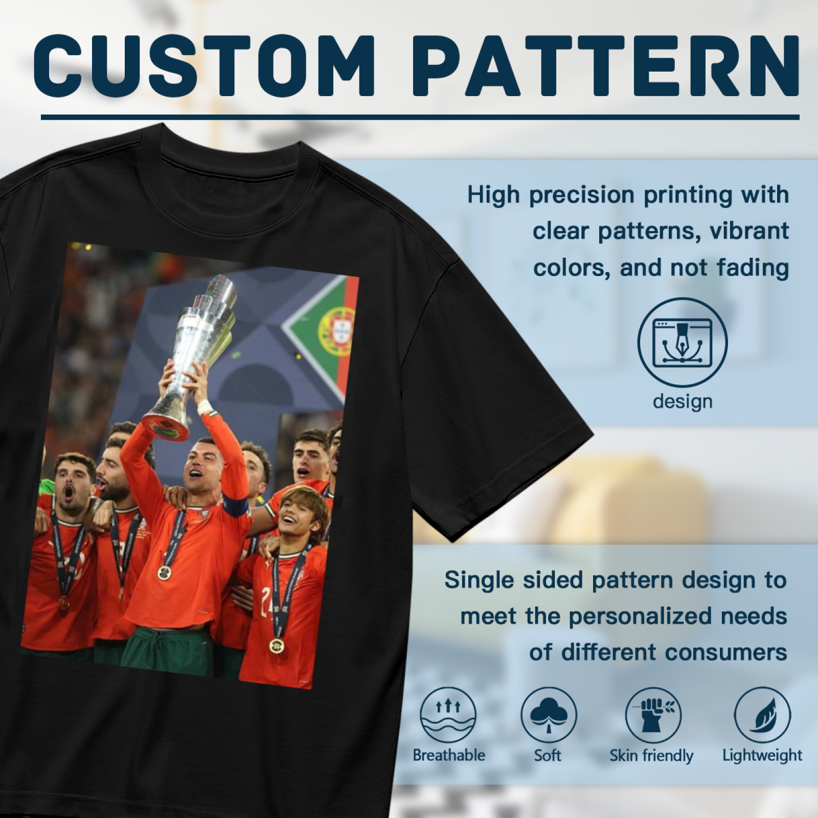 Football Heroic Glory Tee Wear the Thrill of the Beautiful Game