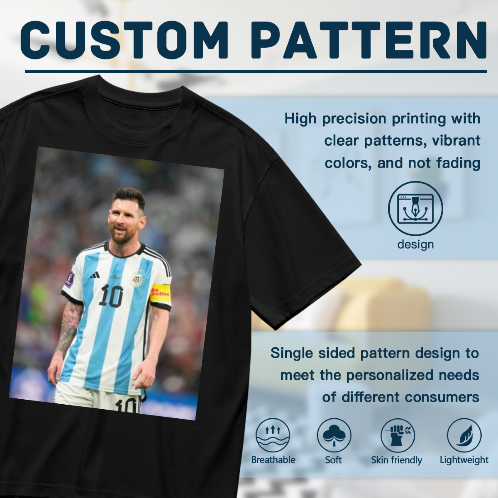 Football Power Play Tee Show Your Love for the Beautiful Game