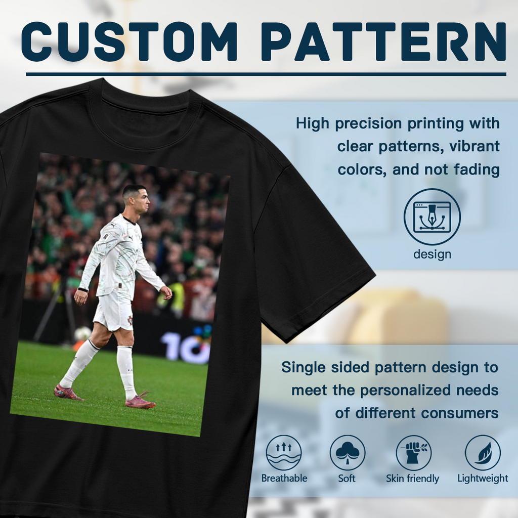 Football Passionate Graphic Tee ¨C For True Football Enthusiasts
