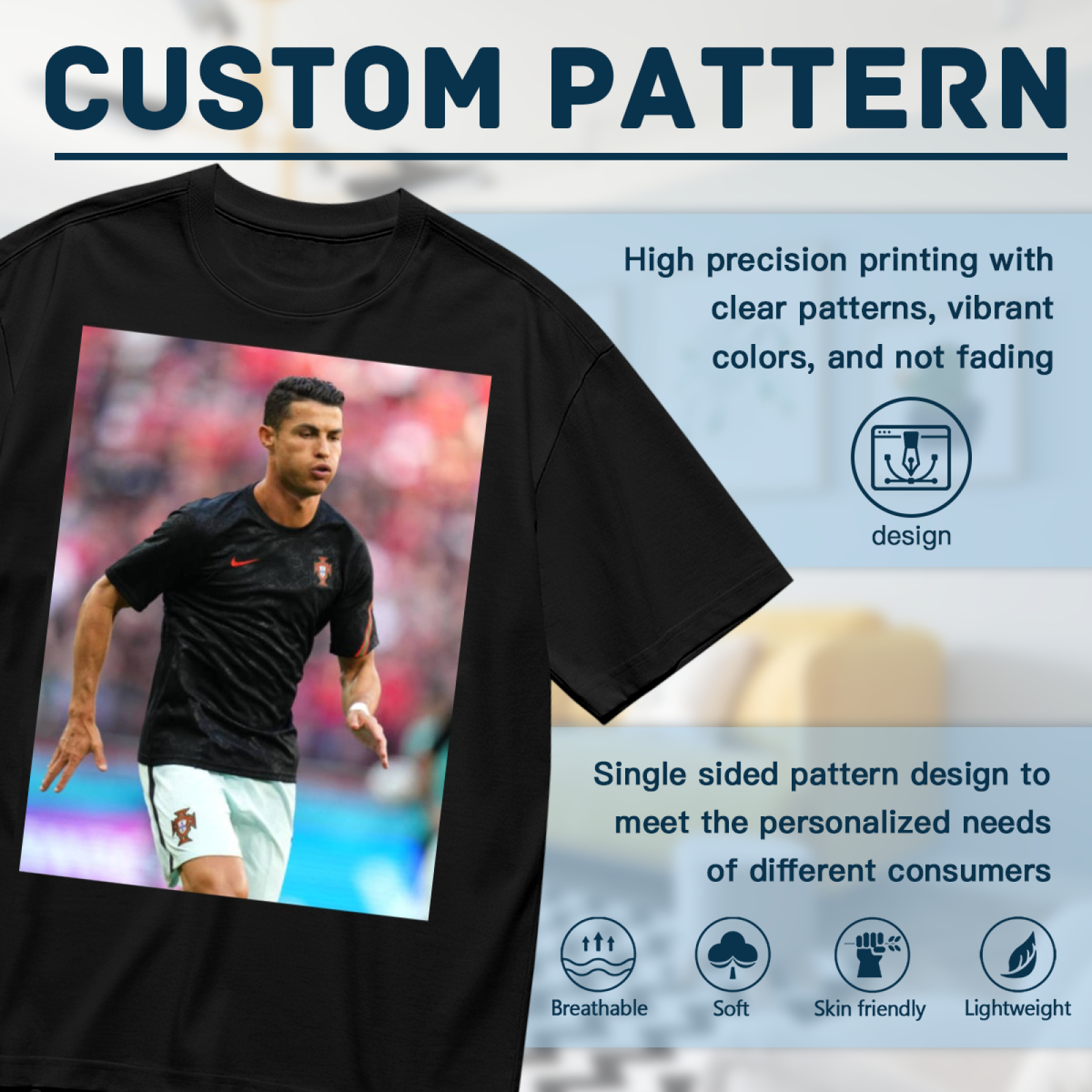 Soccer Action Star Tee Celebrate Football¡¯s Best Moments