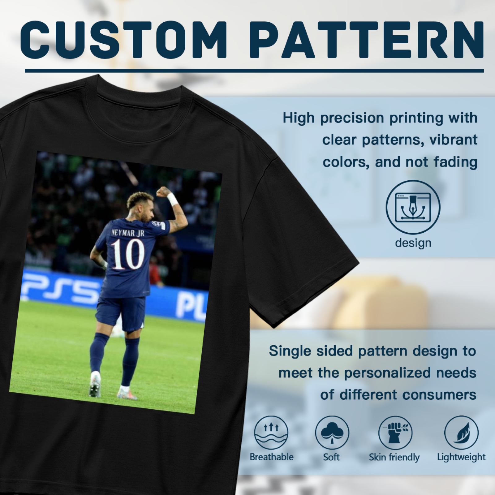 Soccer Legend-Inspired T-Shirt For Fans Who Appreciate Greatness