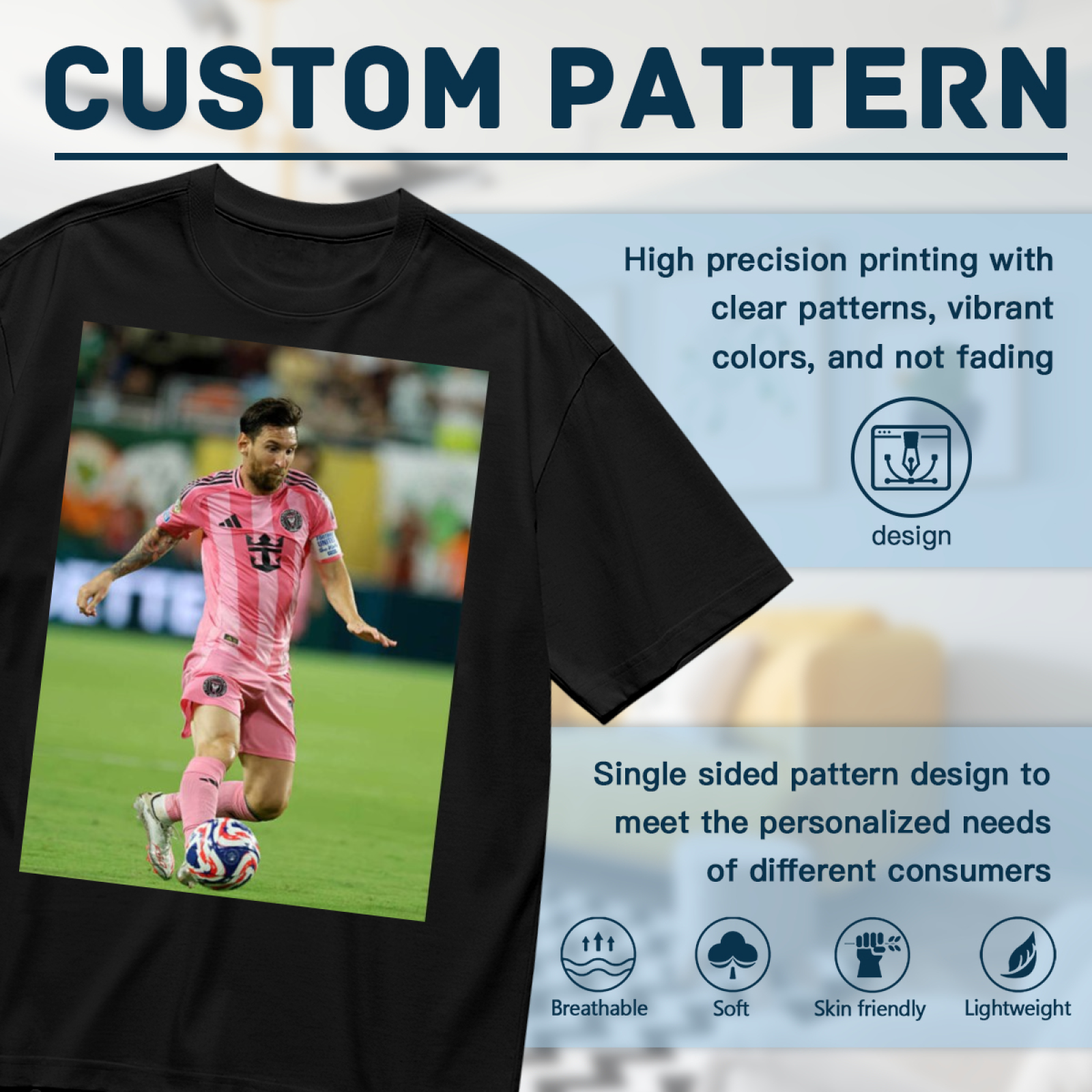 Football Victory Graphic Tee Perfect for True Soccer Lovers
