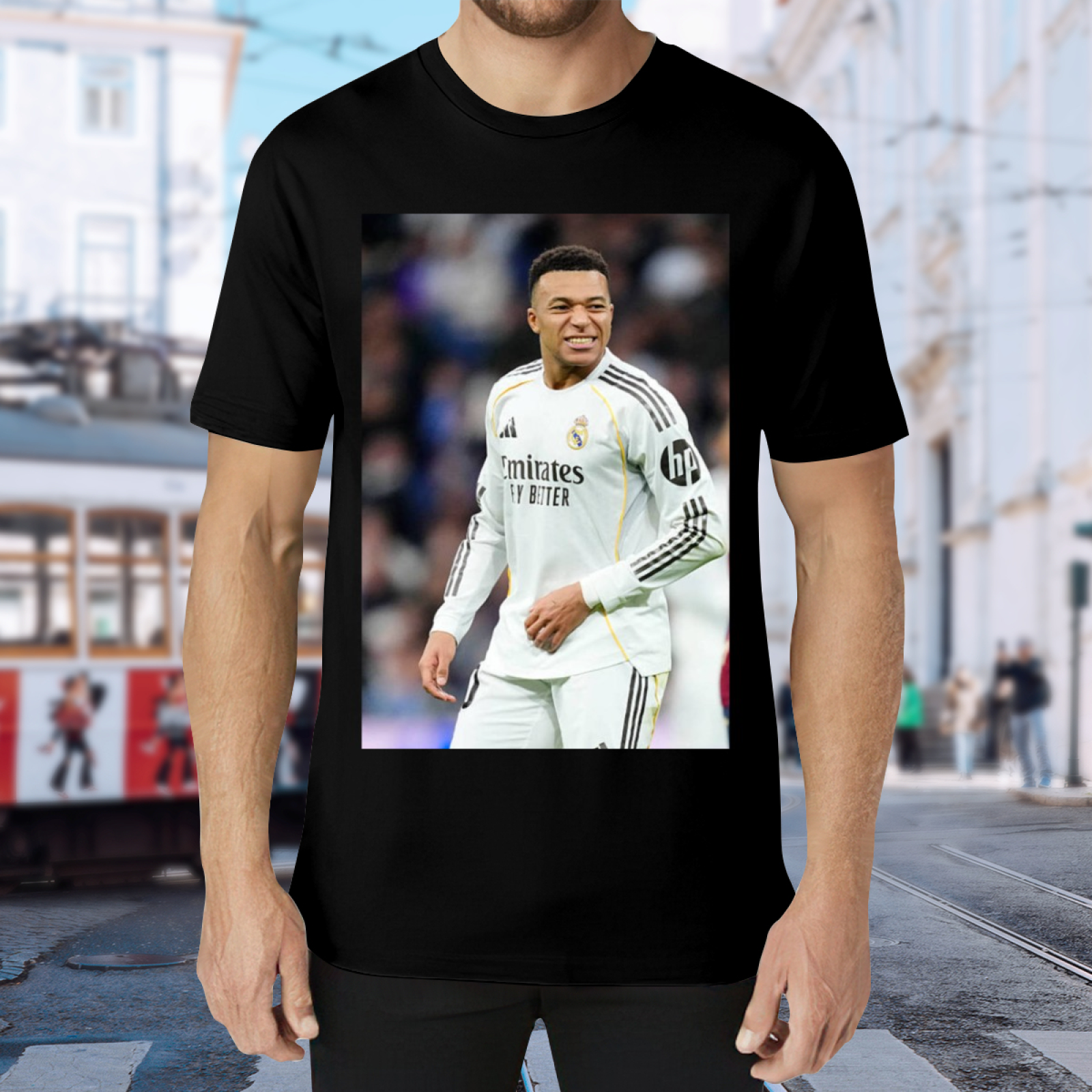 Football Striker Power Action Tee Wear the Power of Football