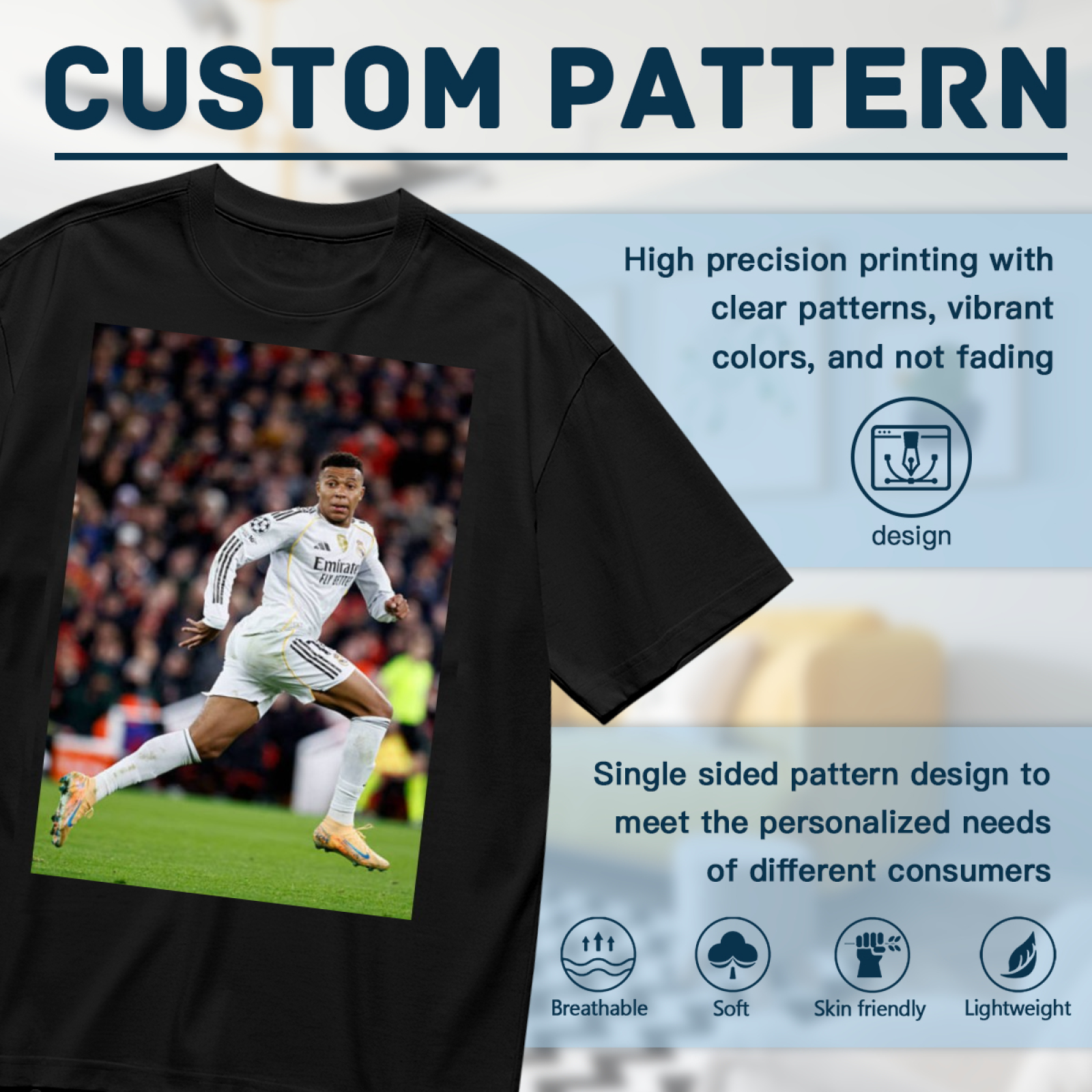 Football Heroic Action Tee Show Your Soccer Spirit Everywhere