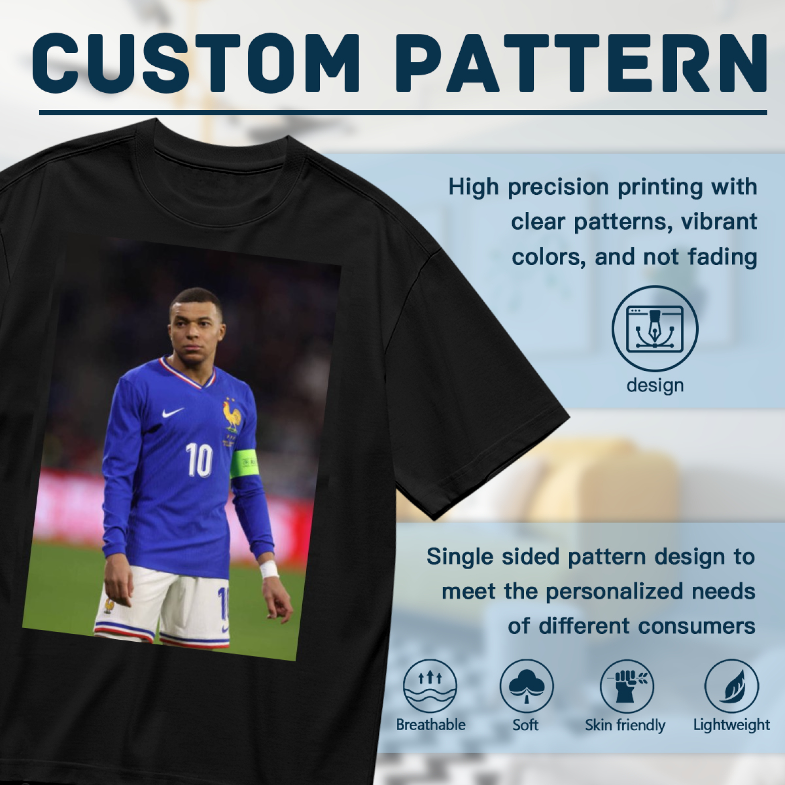 Football Power Victory Master Tee Represent the Best of Soccer¡¯s Legends