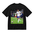Football Striker Action Tee Wear the Power of Soccer