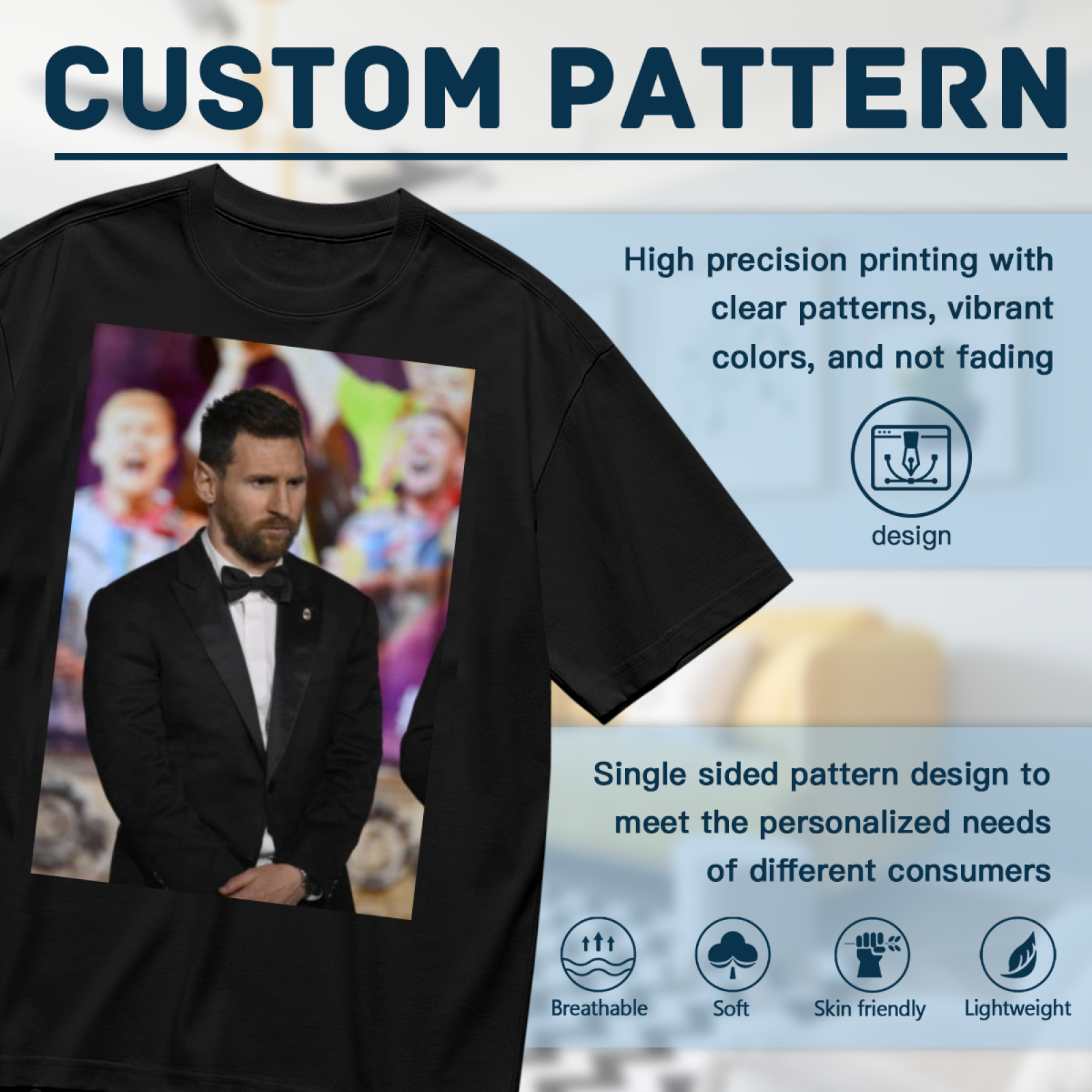 On the Field Graphic T-Shirt Celebrate Football Like Never Before