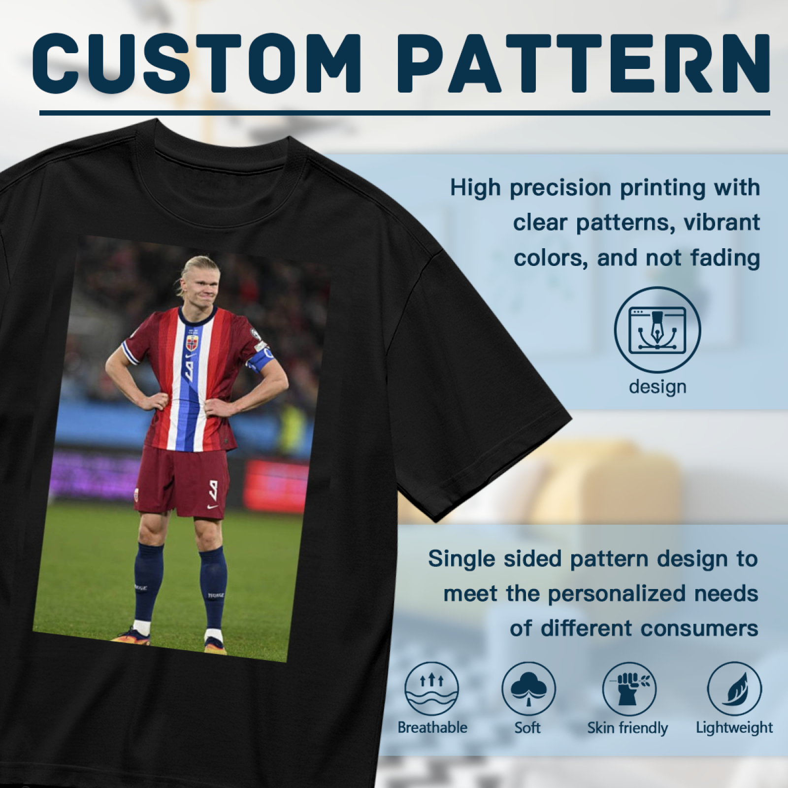 Football Glory Star Tee Show Your Love for the Beautiful Game