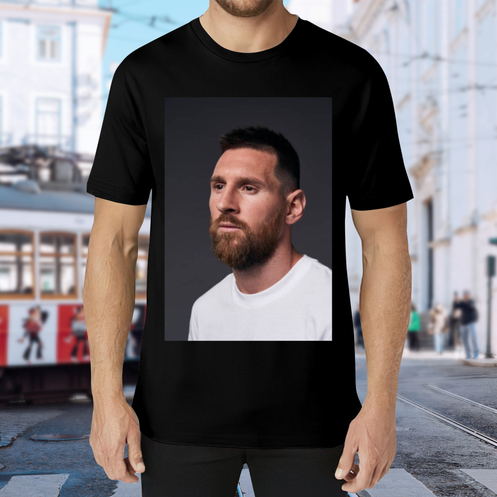 Dynamic Football Graphic T-Shirt Feel the Energy on the Field