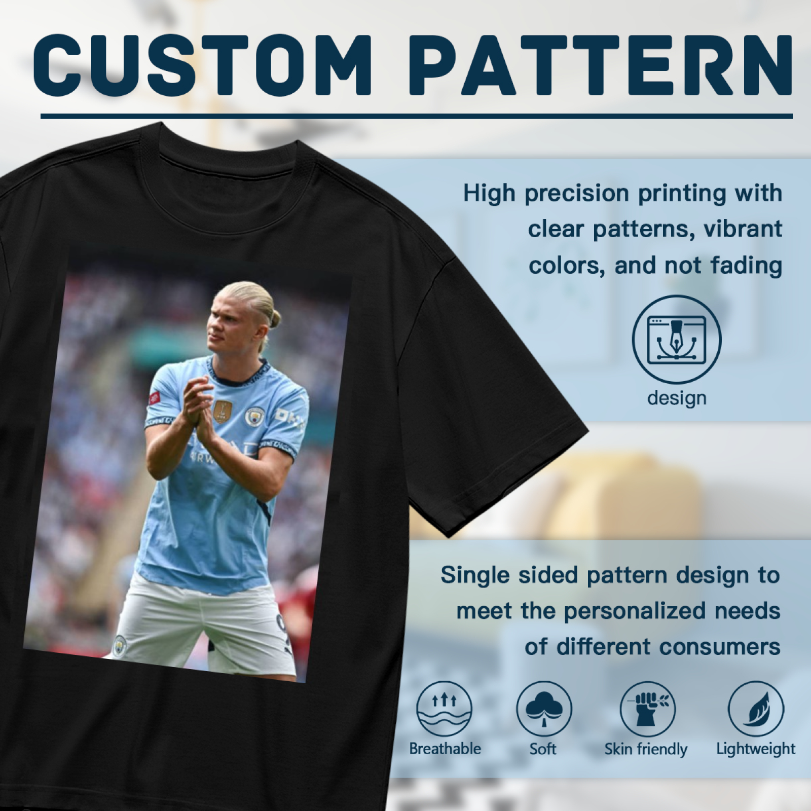 Football Masterclass Power Tee Show Your Support for Soccer¡¯s Greatest