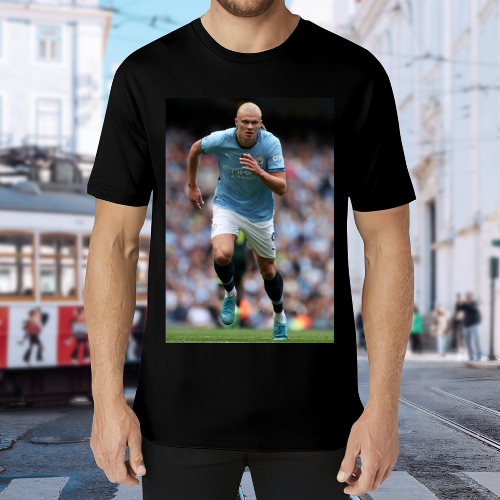 Football Striker Power Tee Show Your Passion for Soccer