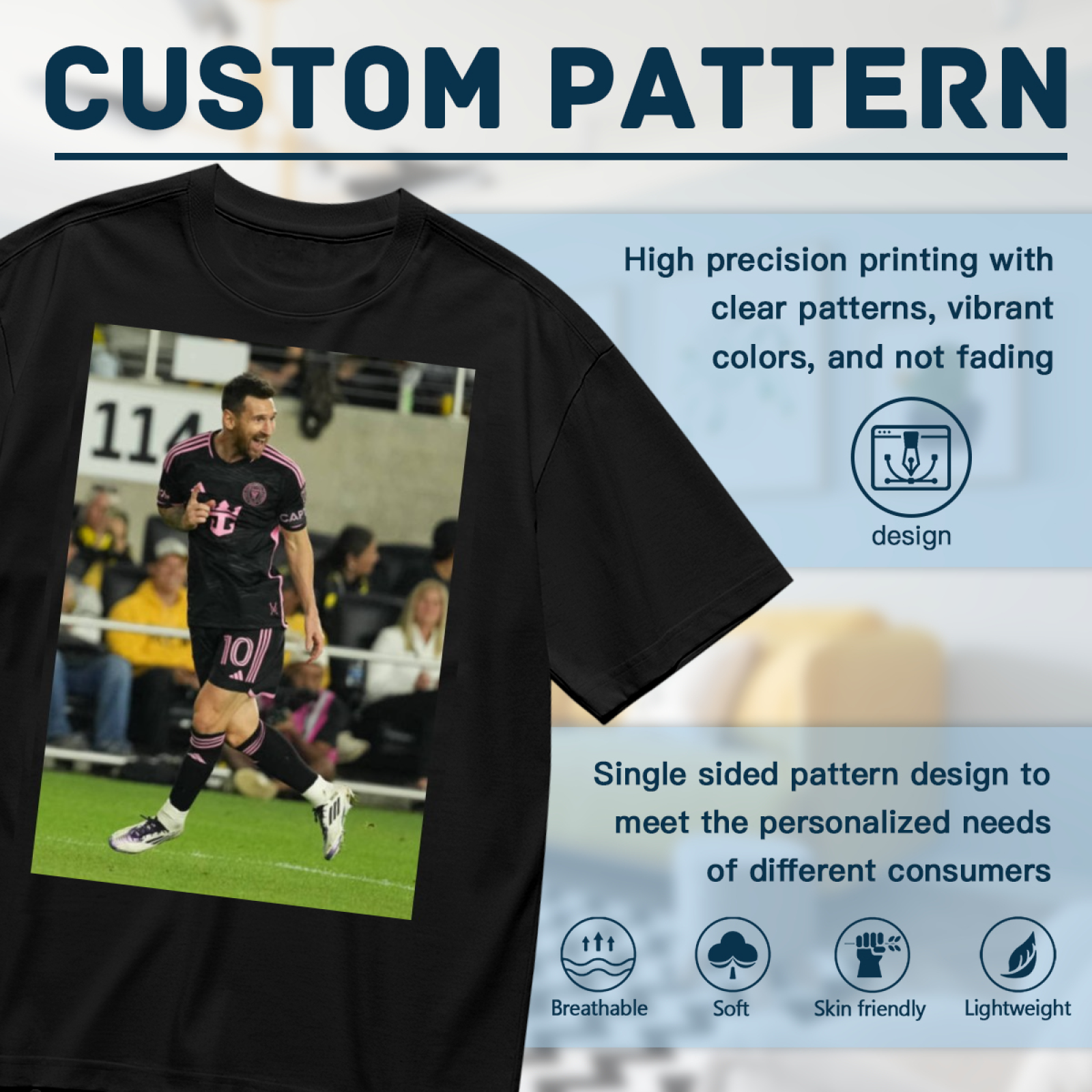 Legendary Football Tee Represent the Power of Soccer¡¯s Heroes