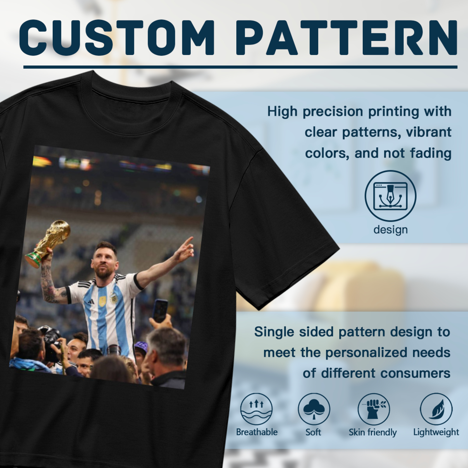 Football Field Glory Tee Wear the Power of the Beautiful Game
