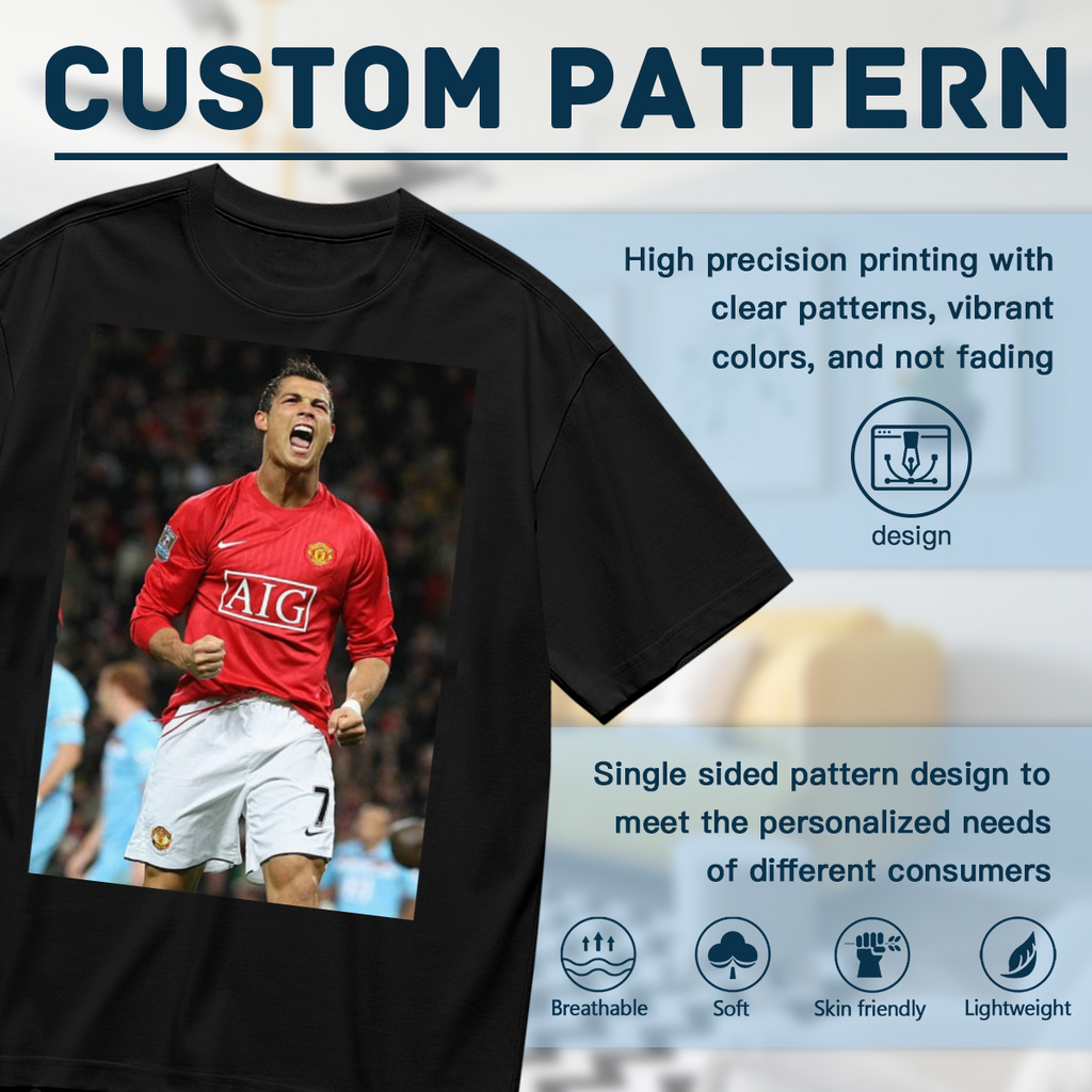Striking Soccer Graphic T-Shirt ¨C Celebrate Football¡¯s Best Moments