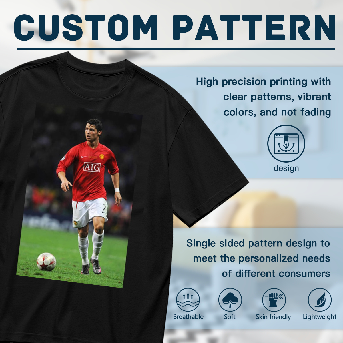 World-Class Football Hero Tee ¨C Show Your Support for the Game