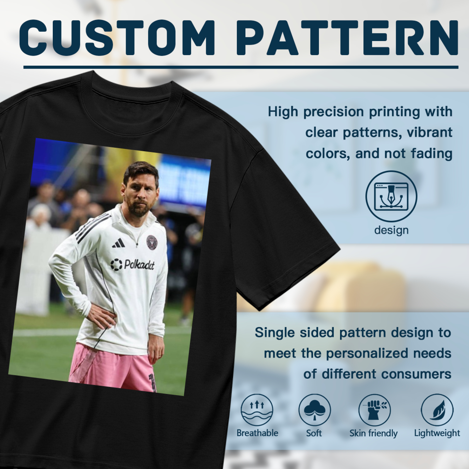 Football Greatness Graphic T-Shirt Ideal for Every Fan