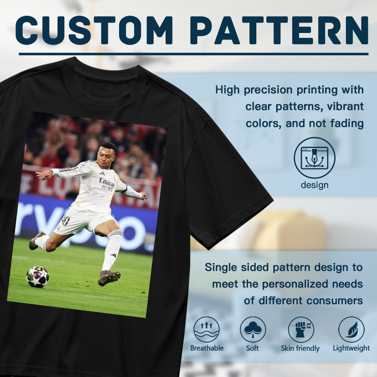 Football Heroic Glory Tee Show Your Passion for the Beautiful Game