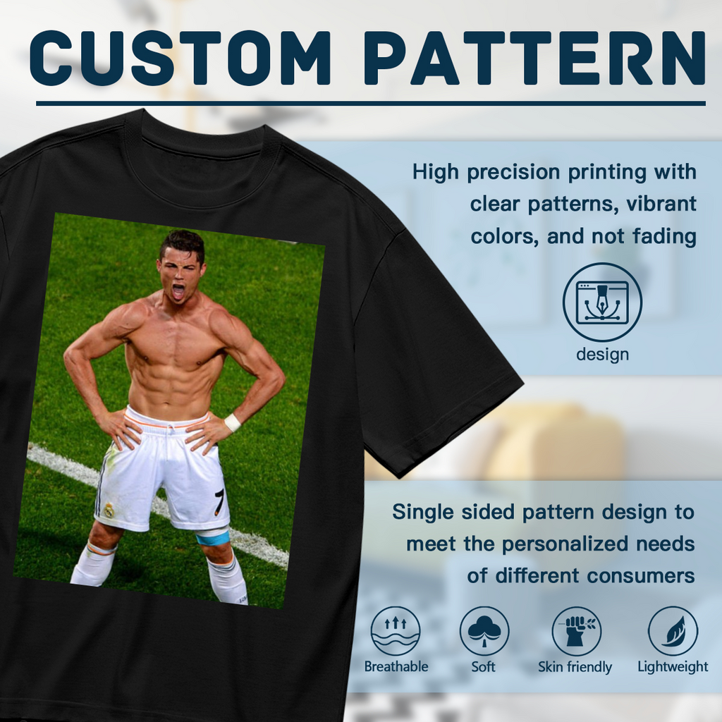 Elite Striker Graphic T-Shirt ¨C Wear the Power of Soccer