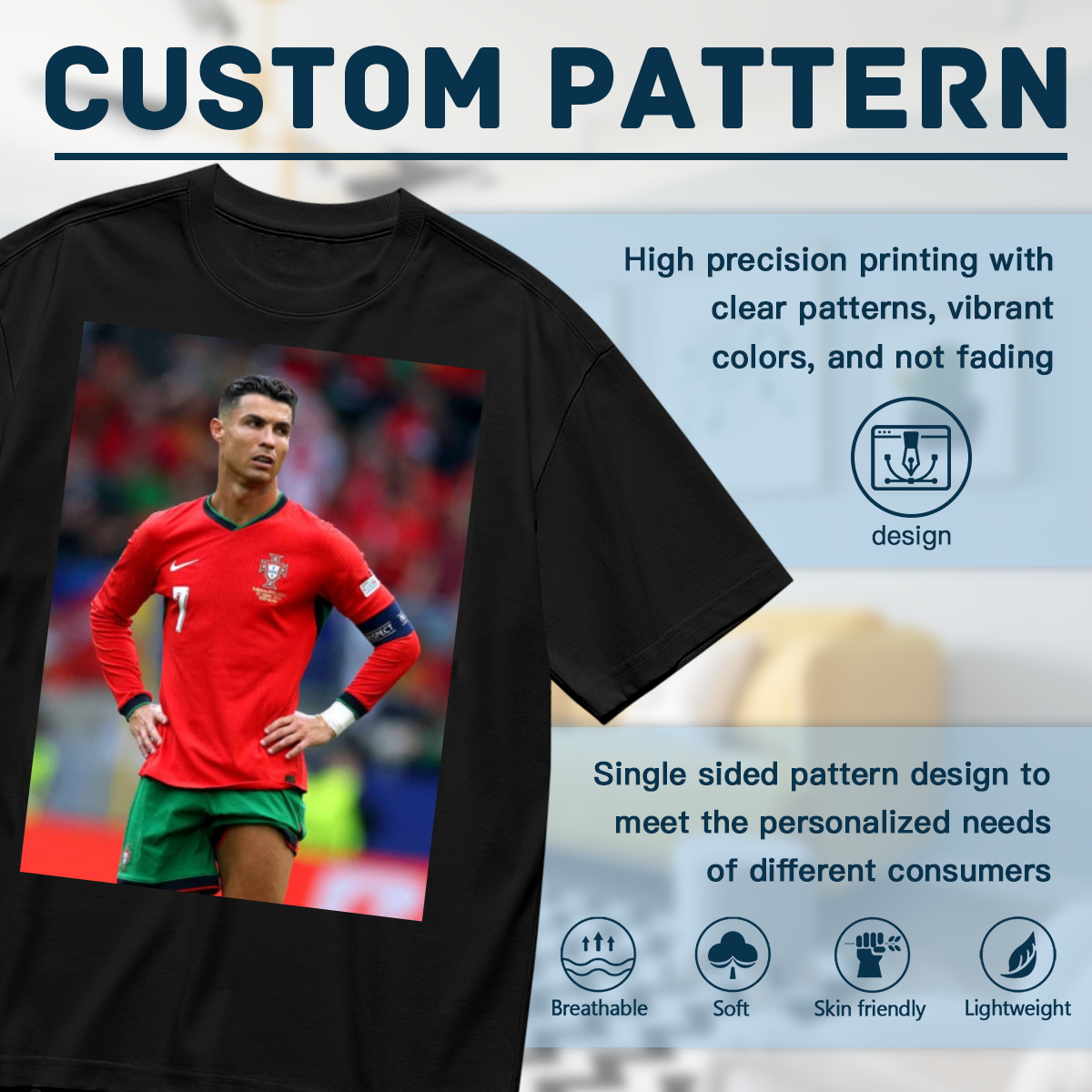 Football Striker Tee ¨C Show Your Love for the Beautiful Game