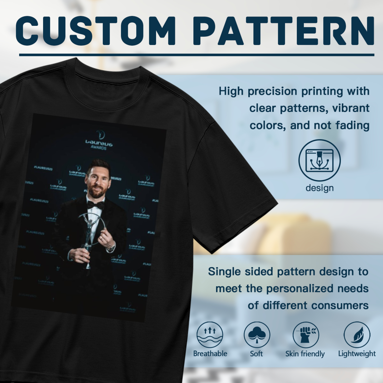 Power Play Football Tee Ideal for Passionate Soccer Fans