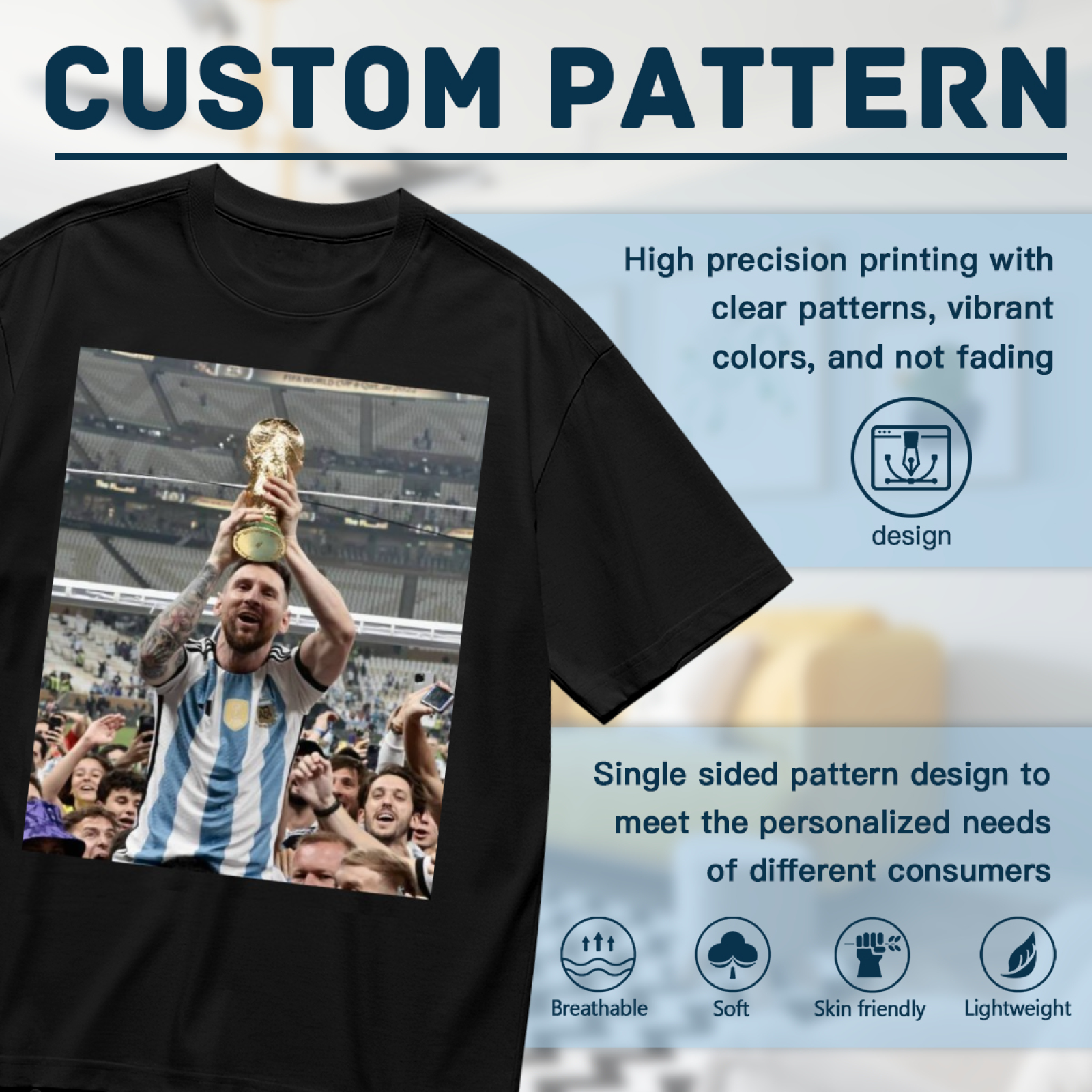 Football Pride Star Tee Wear Your Football Passion Everywhere