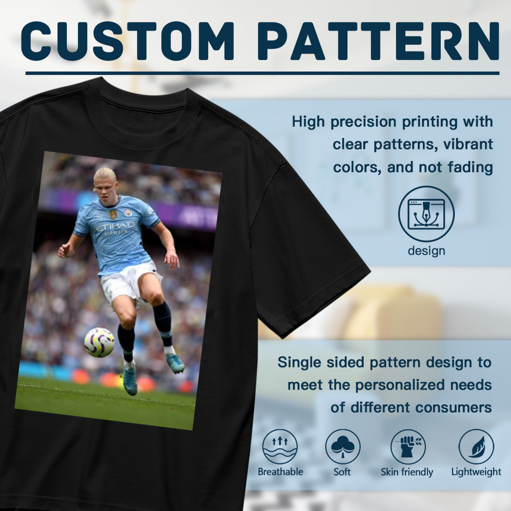 Football Star Striker Hero Tee Celebrate the Power of the Game