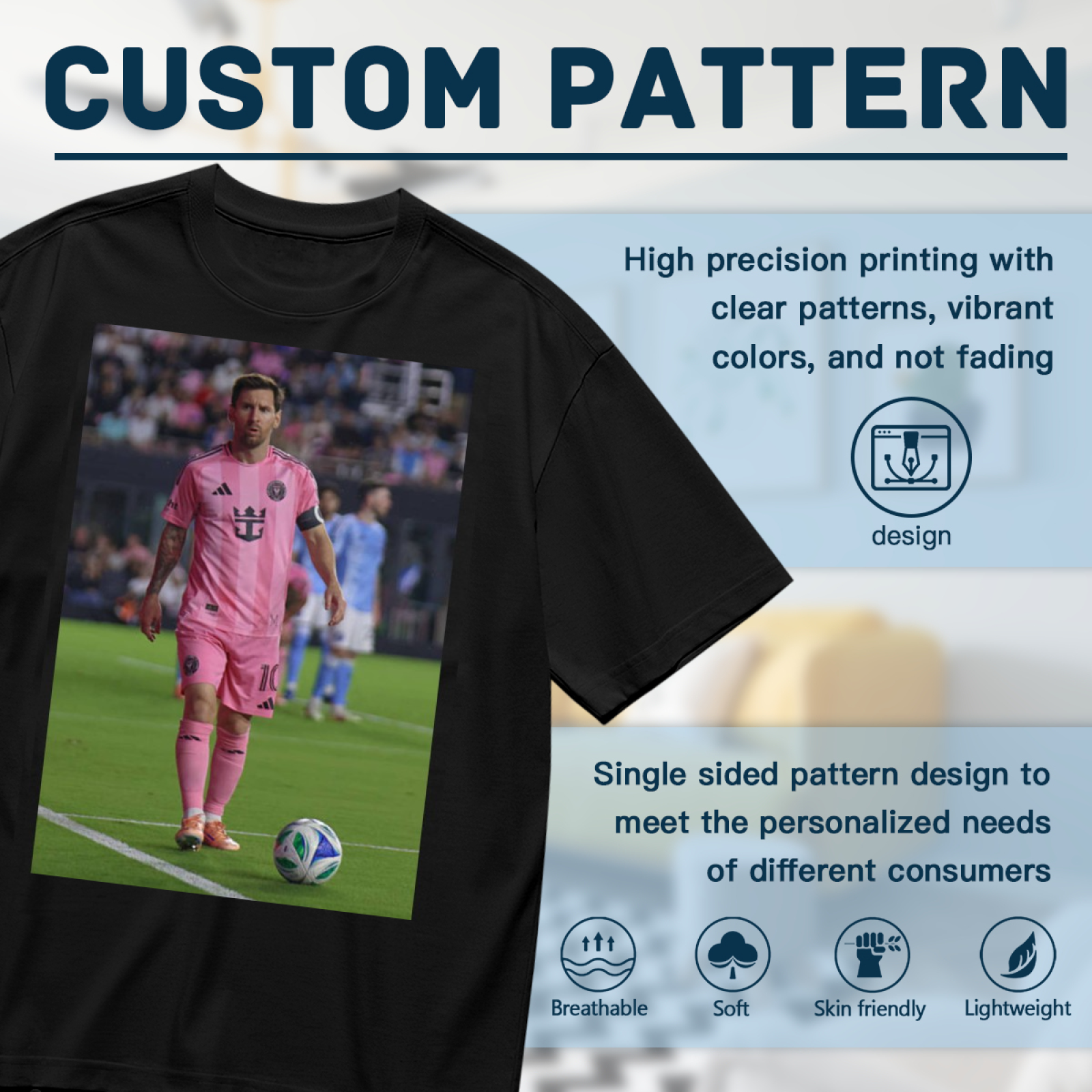 Football Heroic Action Tee Wear the Spirit of the Game