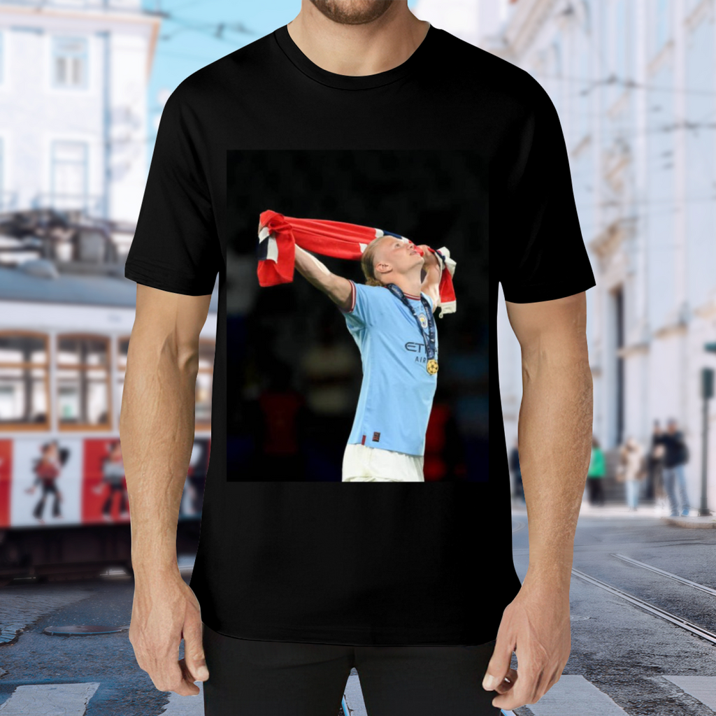 Football Champion Striker Tee Show Your Football Spirit Everywhere