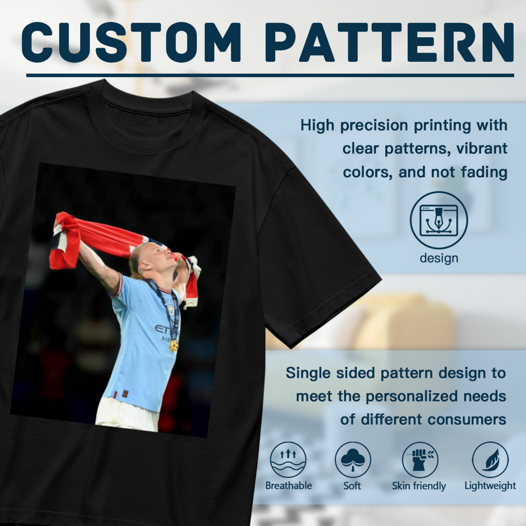 Football Champion Striker Tee Show Your Football Spirit Everywhere