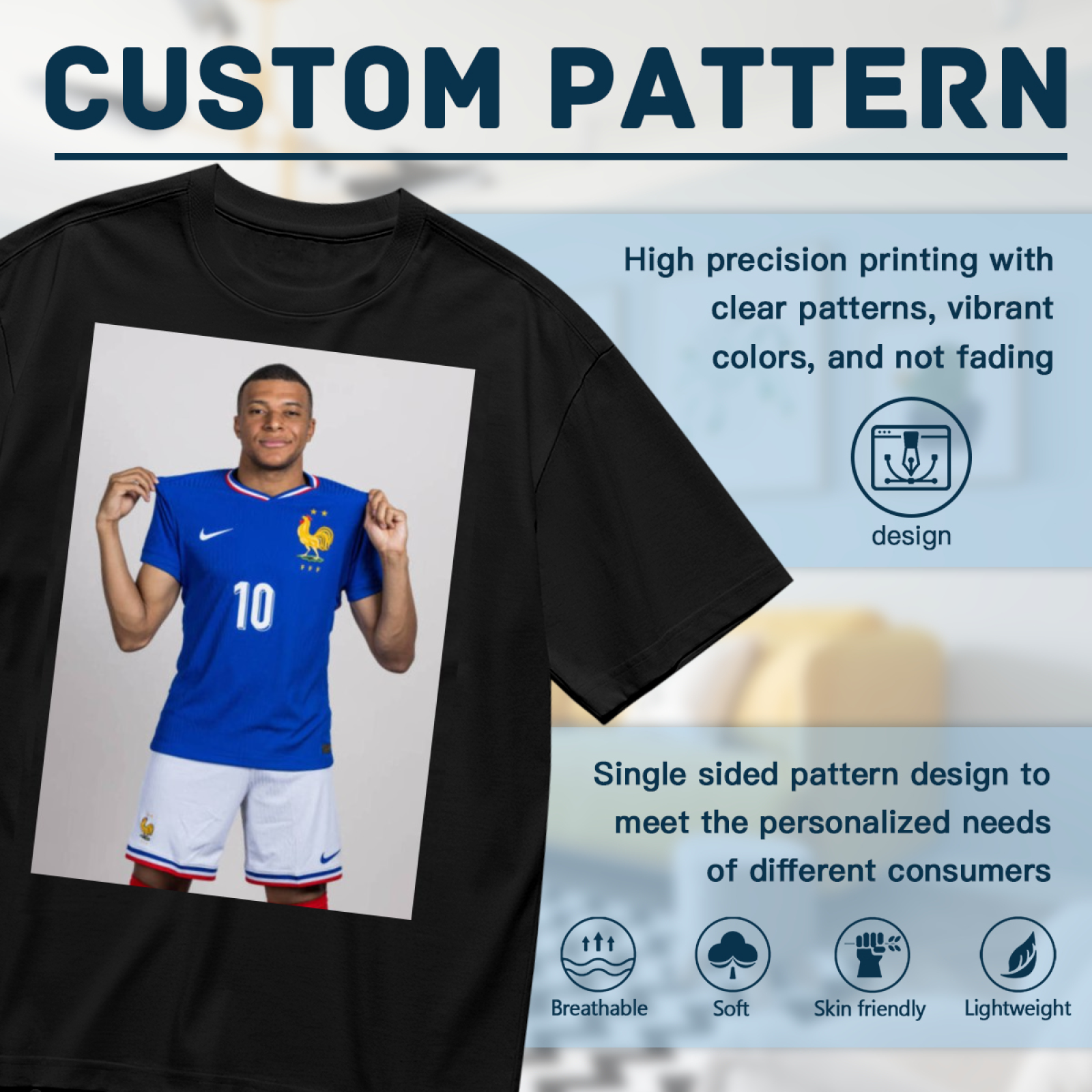 Football Glory Action Hero Tee Show Your Support for Football Legends