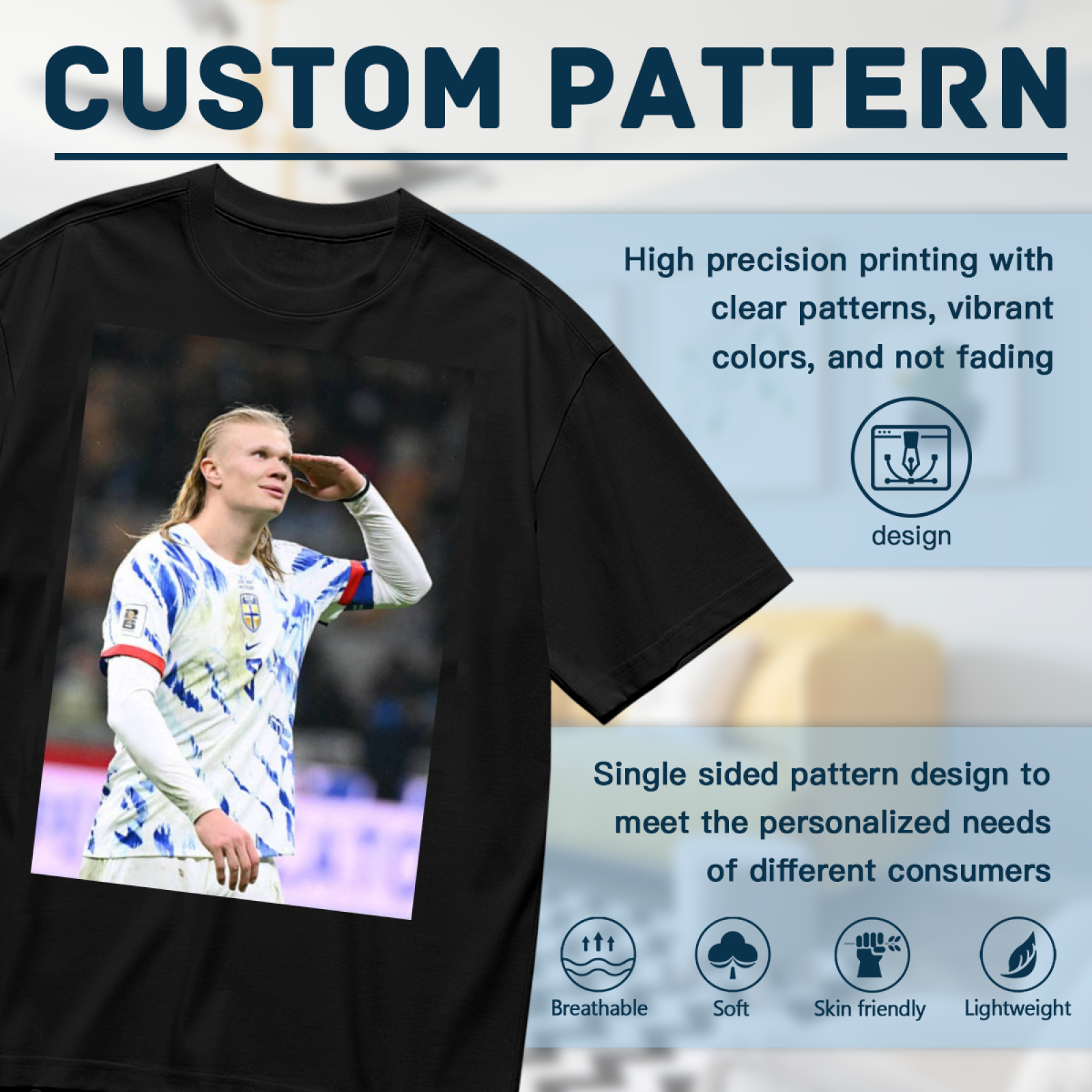 Striker¡¯s Glory Tee Represent the Power of Football