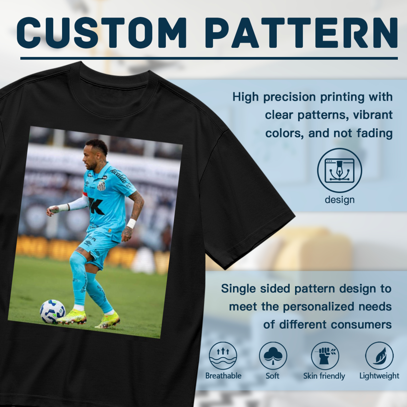 Iconic Football Design Tee Show Your Love for the Sport