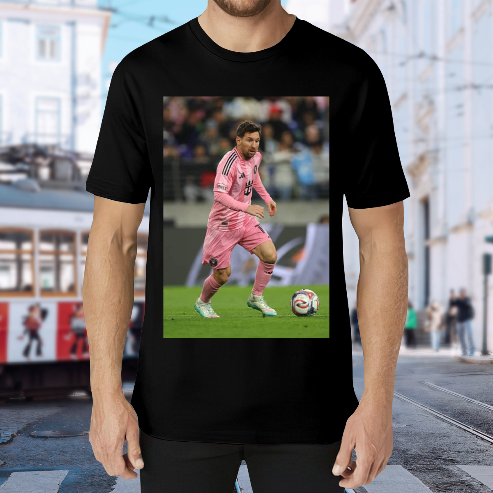 Football Striker Power Tee Show Your Football Spirit Every Day