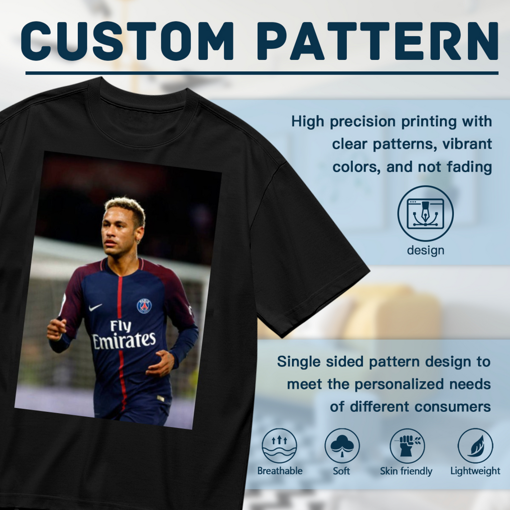 Fast-Paced Football Tee Represent the Power of Soccer