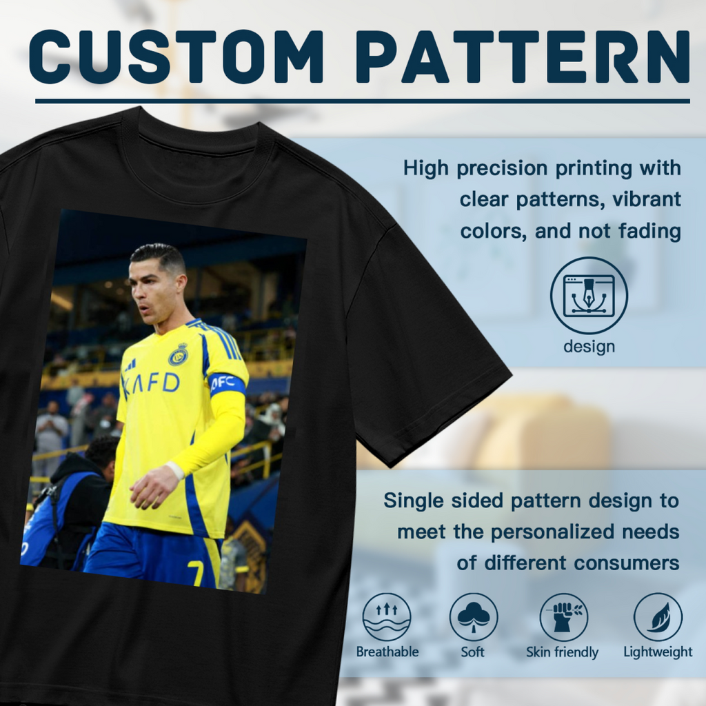 Football Star Striker Tee Show Your Support for Football Legends