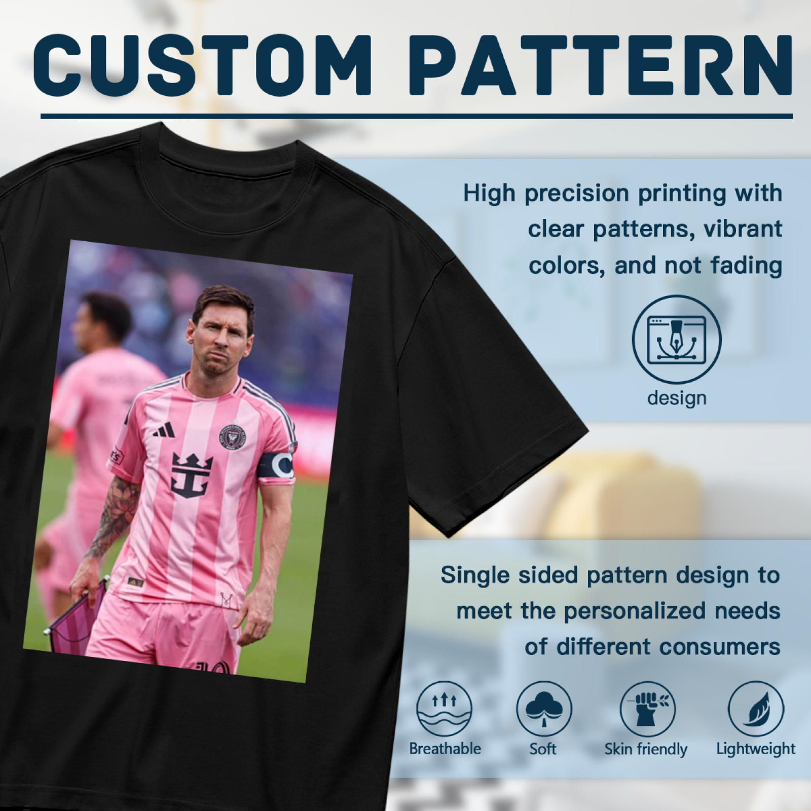 Game-Changing Football T-Shirt Showcase Your Soccer Passion