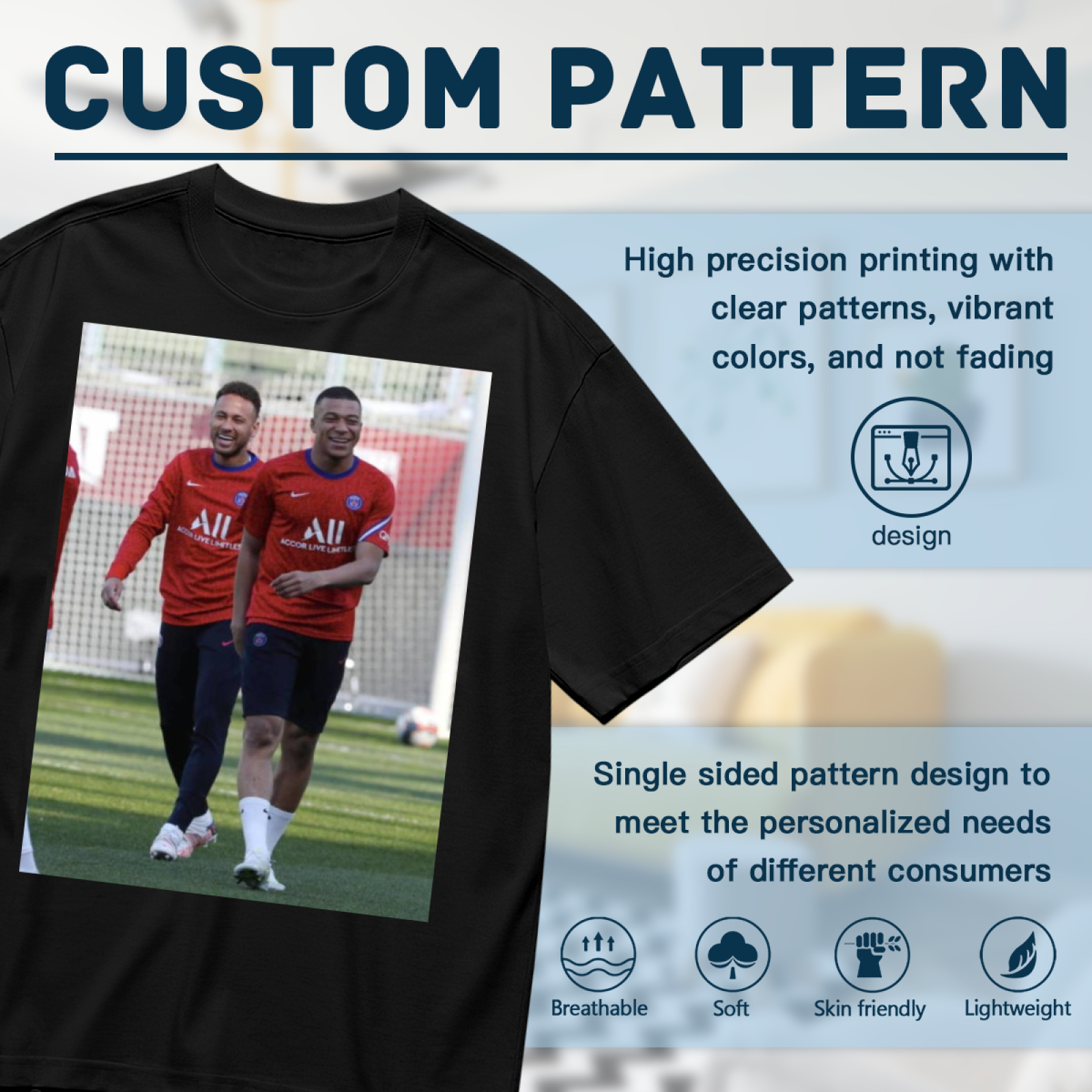 Football Victory Graphic Tee Perfect for True Soccer Lovers