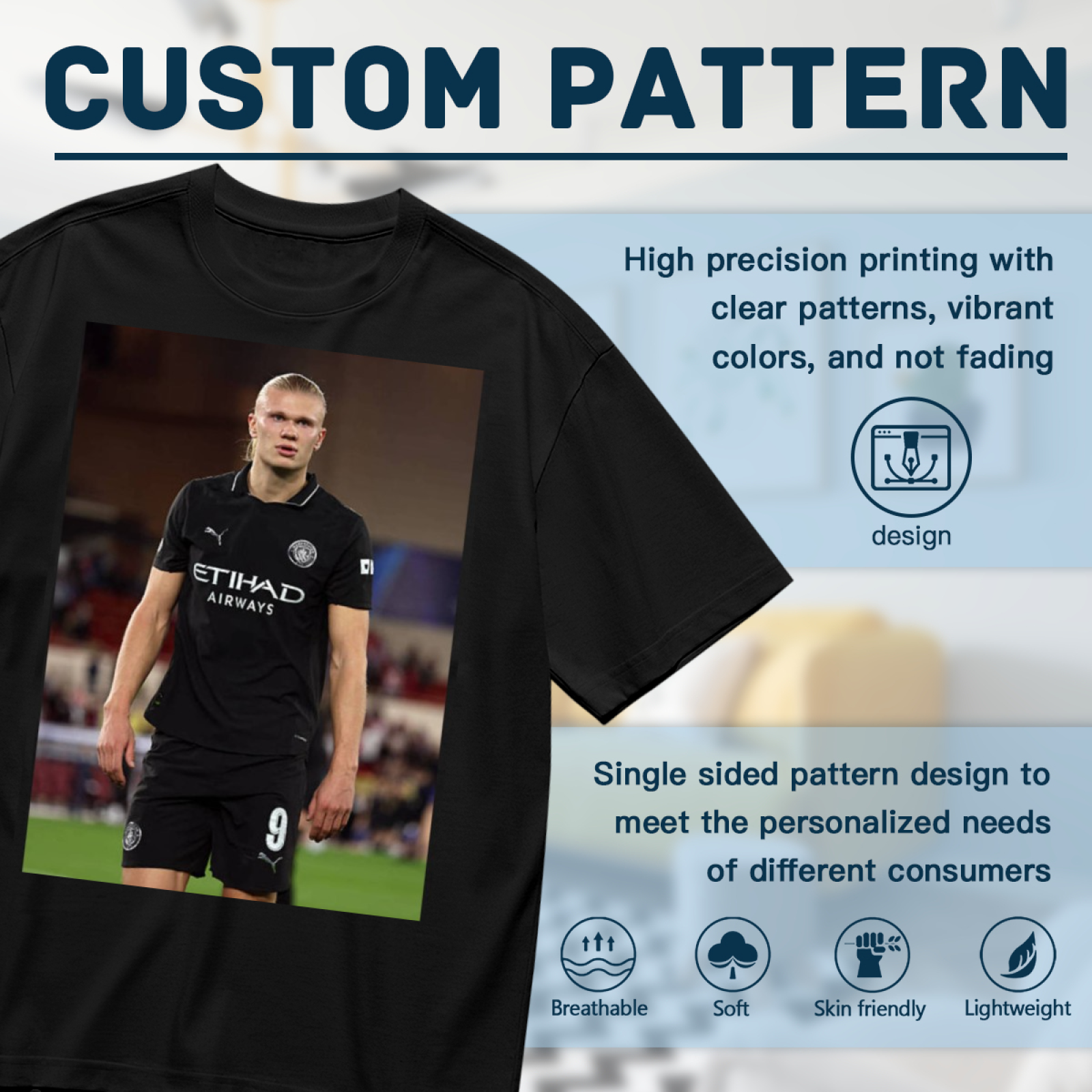 Football Star Hero Tee Represent Soccer¡¯s Iconic Moments