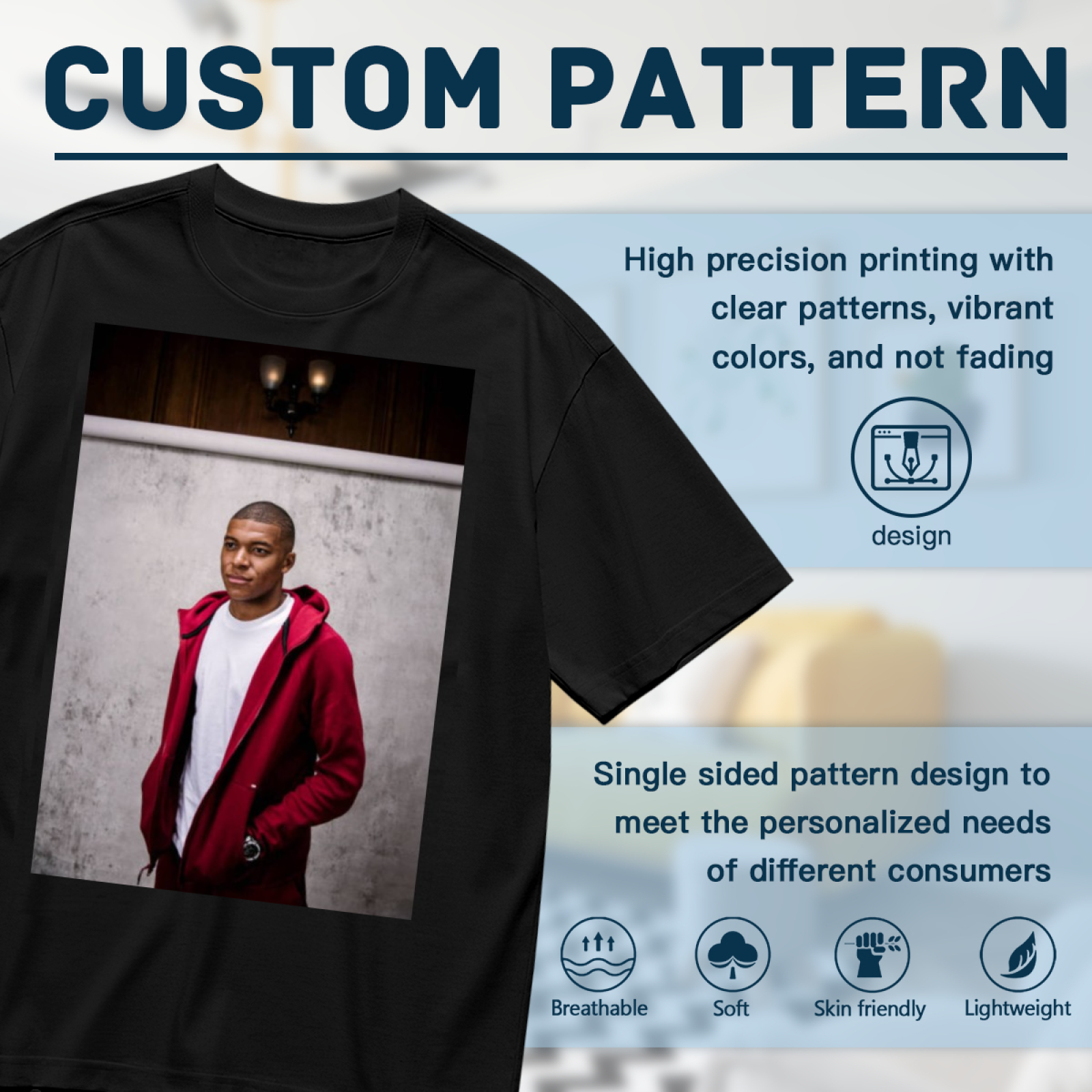 Football Superstars Action Hero Tee Wear Your Pride for Football