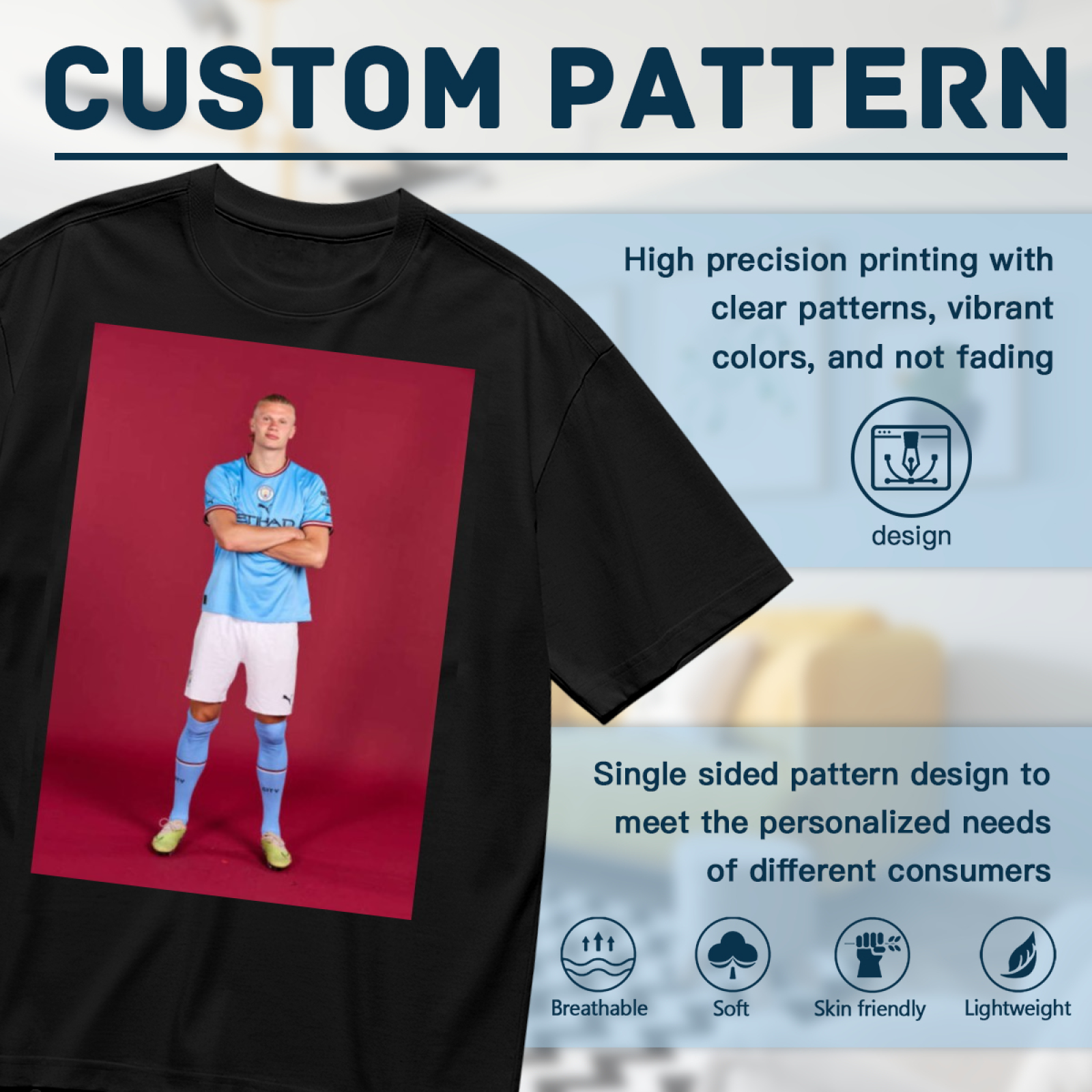 Football Superstars Glory Tee Show Your Support for Soccer¡¯s Best
