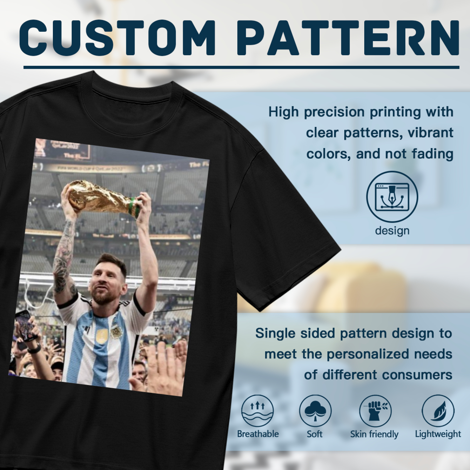 Football Power Graphic Tee Celebrate Soccer¡¯s Best Moments