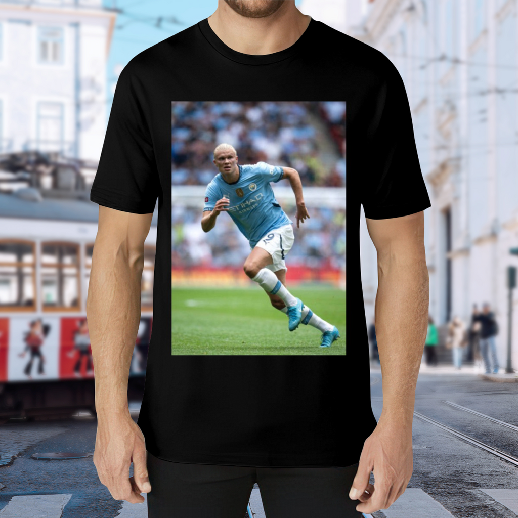 Football Glory Star Action Tee Represent the Heart of Soccer