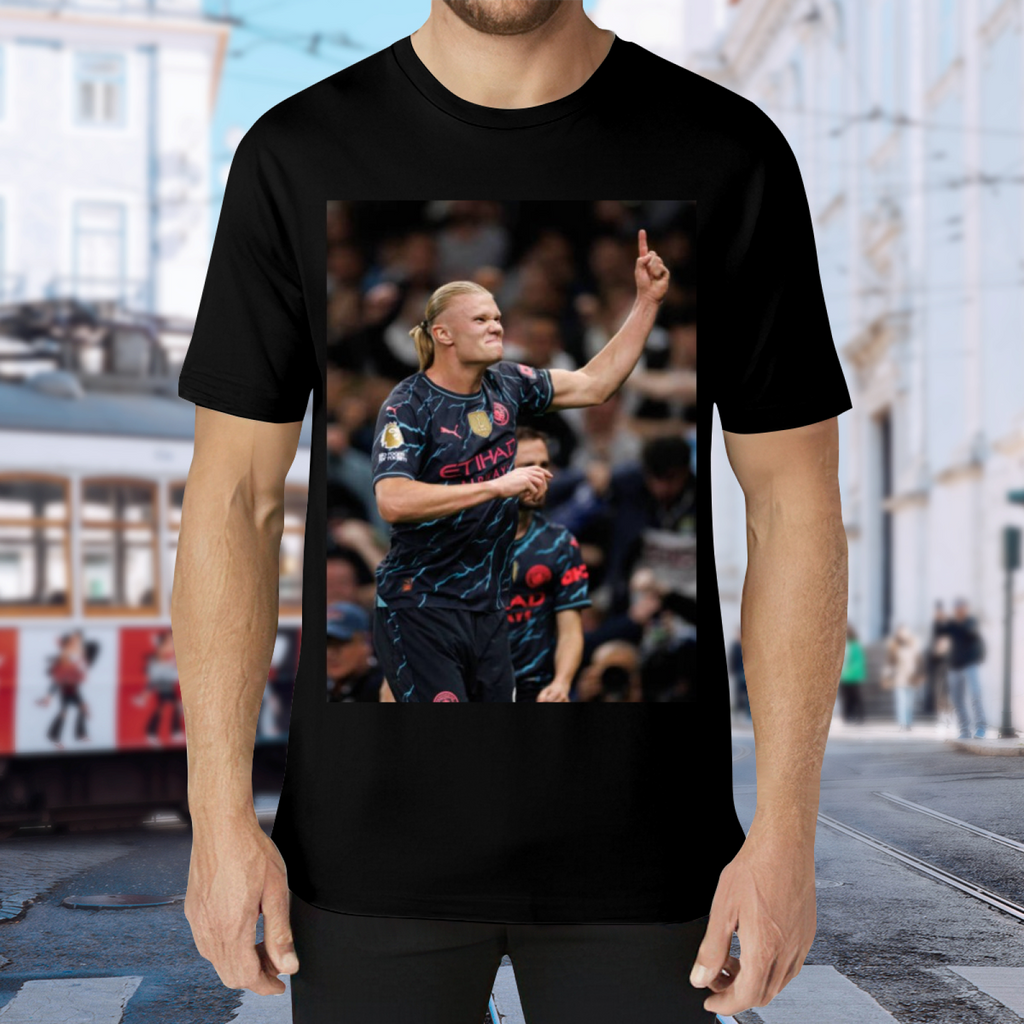 Football Glory Striker Tee Represent the Glory of Football Heroes