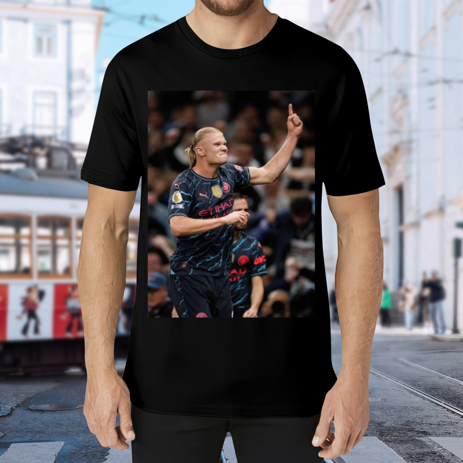 Football Glory Striker Tee Represent the Glory of Football Heroes