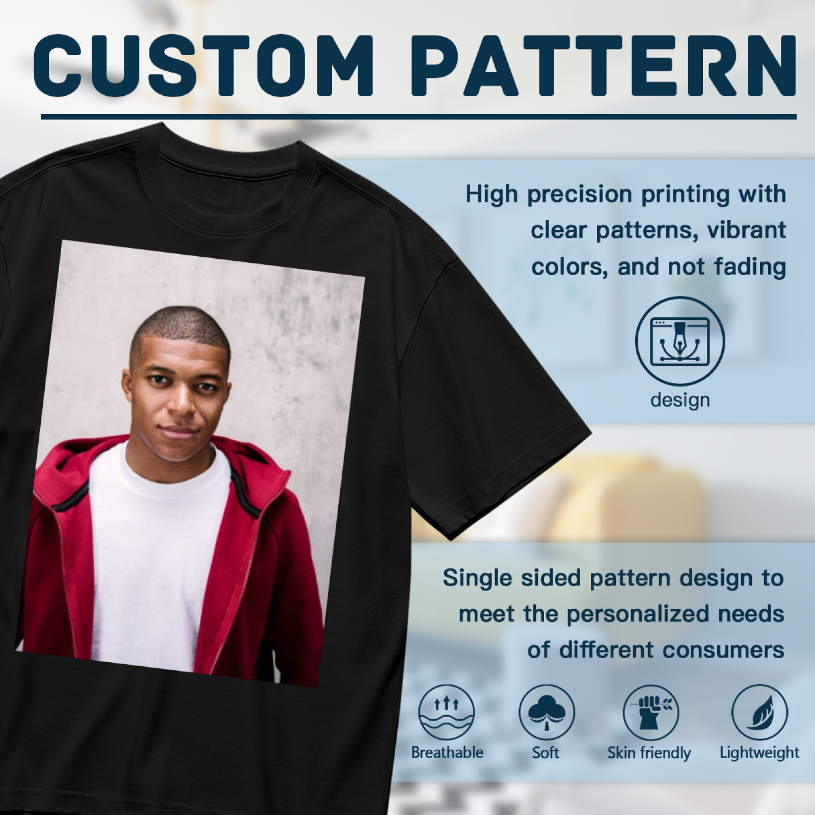 Football Masterclass Striker Tee Represent the Thrill of Soccer