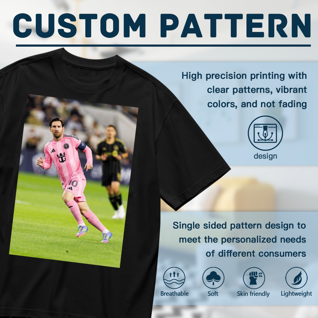 Football Star Power Tee Showcase Your Passion for Soccer