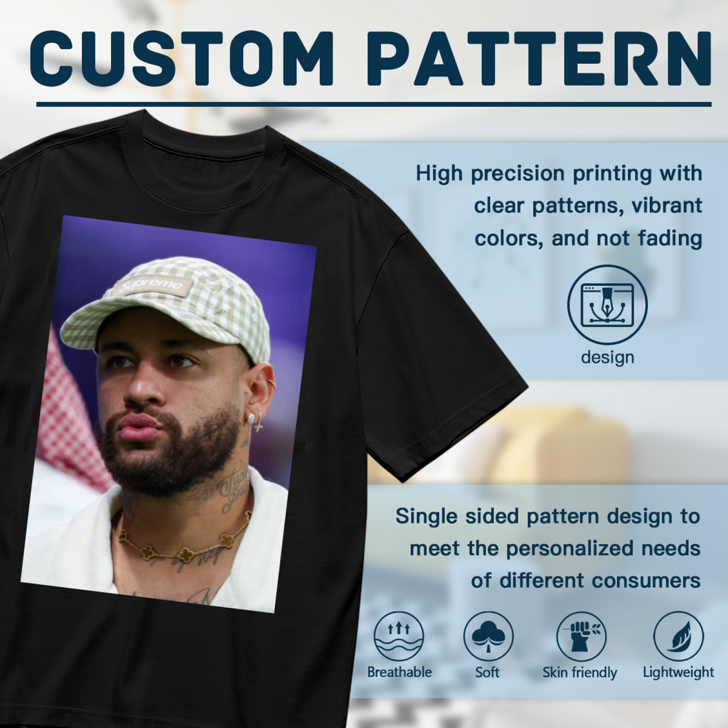 Football Superstar Style Tee Celebrate Football with Every Kick