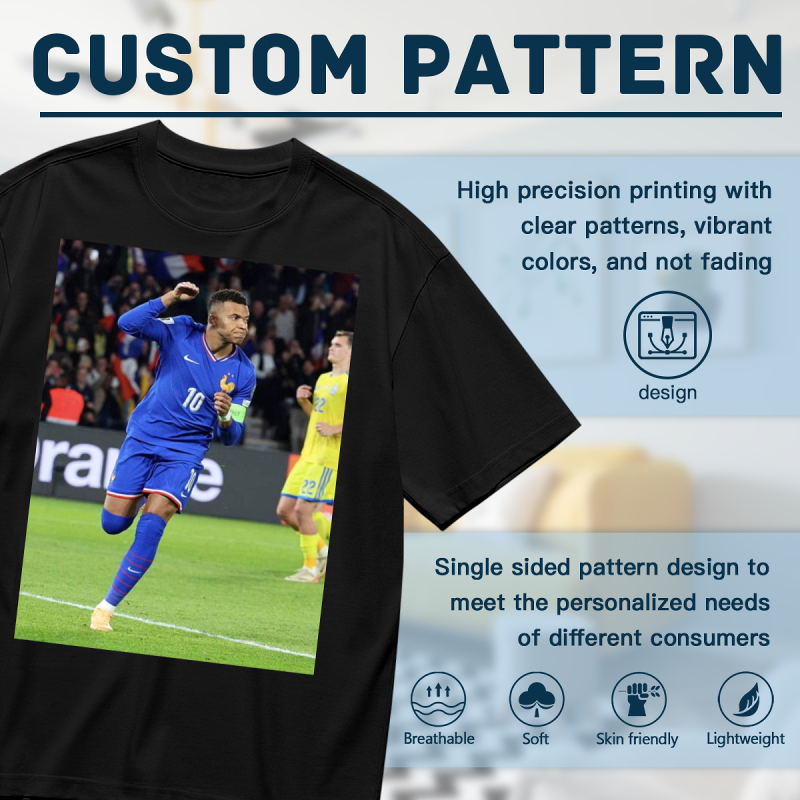 Football Legacy Hero Tee Show Your Support for the Beautiful Game