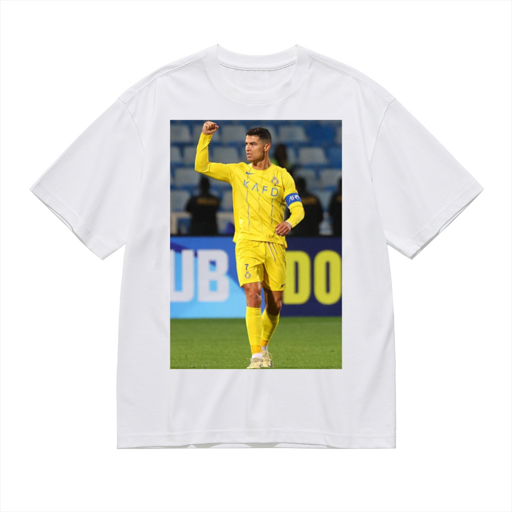Football Action Hero Tee Perfect for Passionate Soccer Enthusiasts